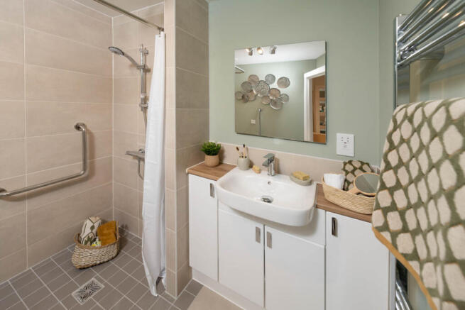 Show home shower room