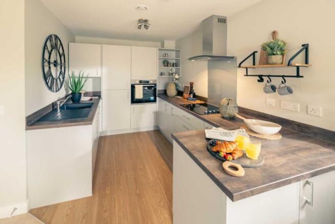 Show home kitchen