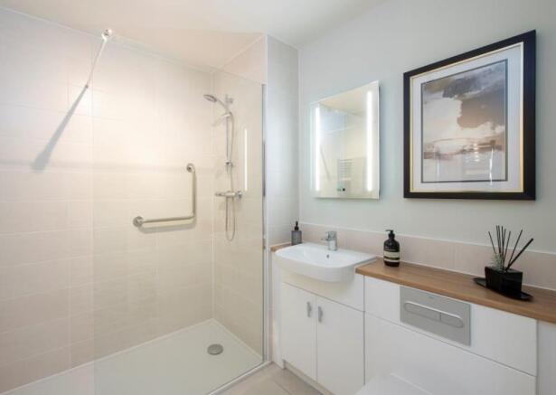 Show home shower room