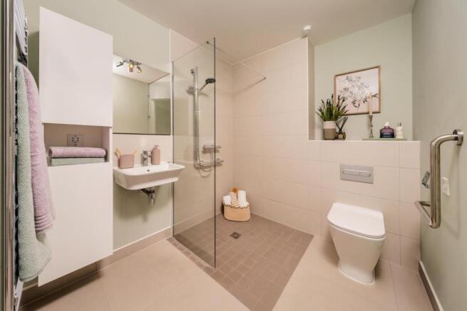Show home shower room