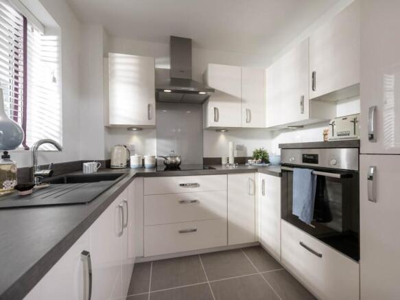 Typical Apartment Kitchen