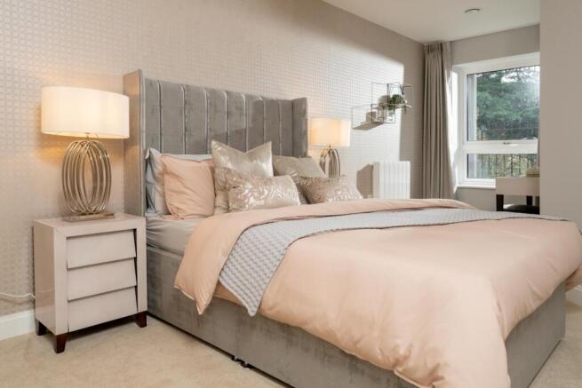 Plas Elyrch Typical Apartment Bedroom