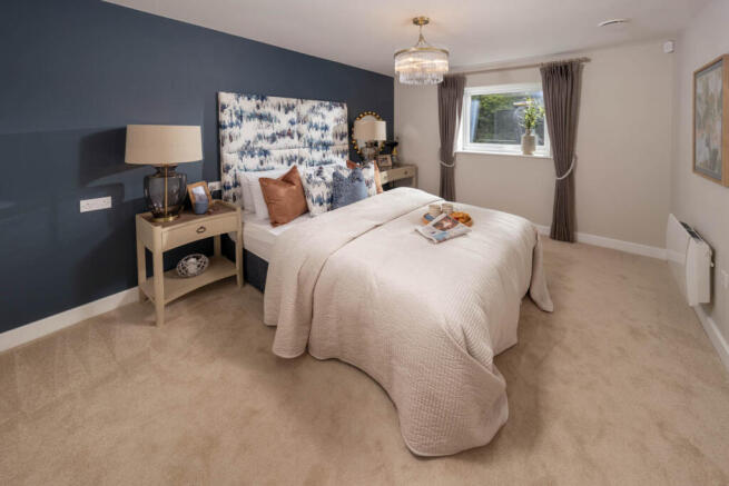 Show home bedroom