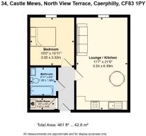34, Castle Mews, North View Terrace, Caerphilly, C