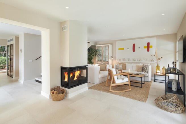 05-port d'andratx-Villa mit Teilmeerblick und Erweiterungsmoeglichkeiten-kaufen-kamin