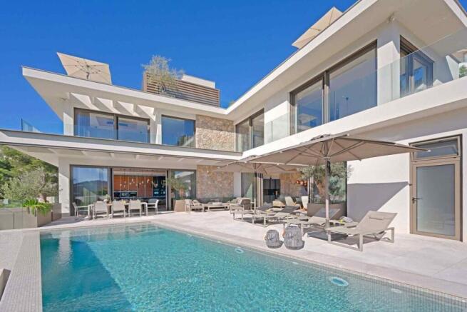 01-can borras-Villa in Bestlage mit Meerblick-Dachterrasse-kaufen