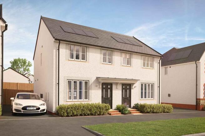 Exterior Grovier Three Bedroom New Build