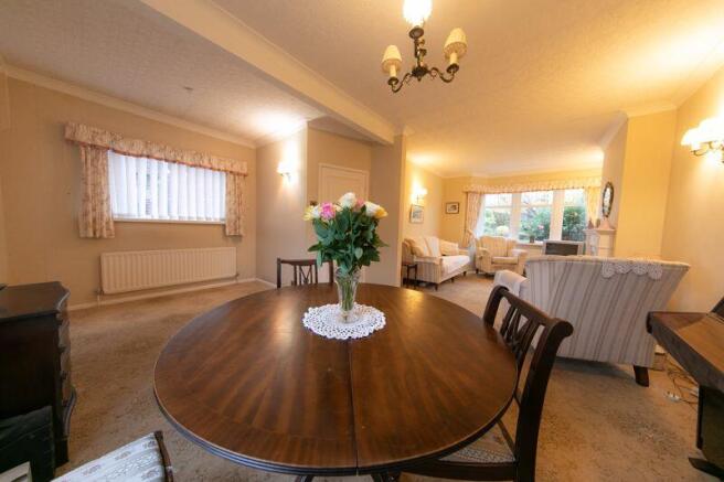 Living and dining room