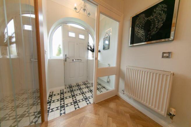 Entrance porch