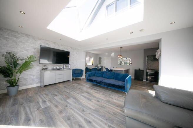Open plan family room