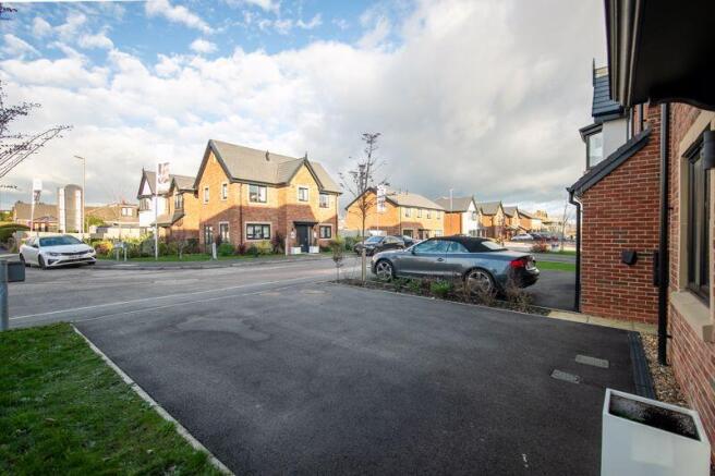 Driveway and outlook