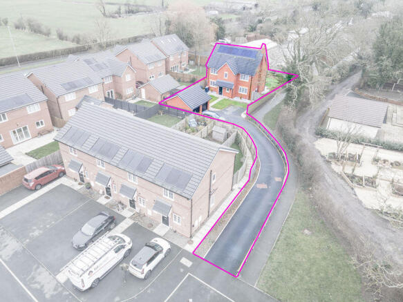 Distant front aerial