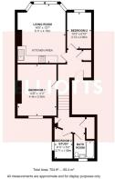 First Floor Flat, 12, Westbourne Villas Floor Plan