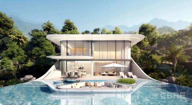 The villa