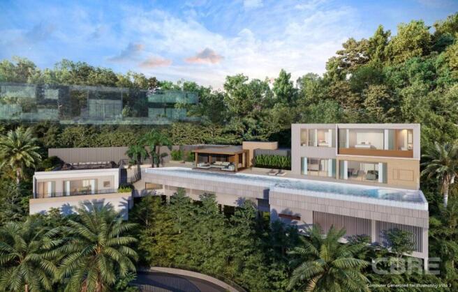 The villa