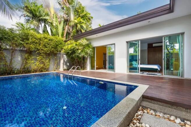 The villa