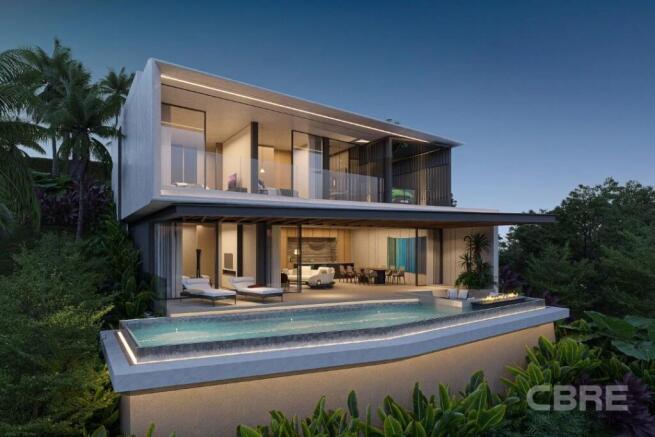 The villa