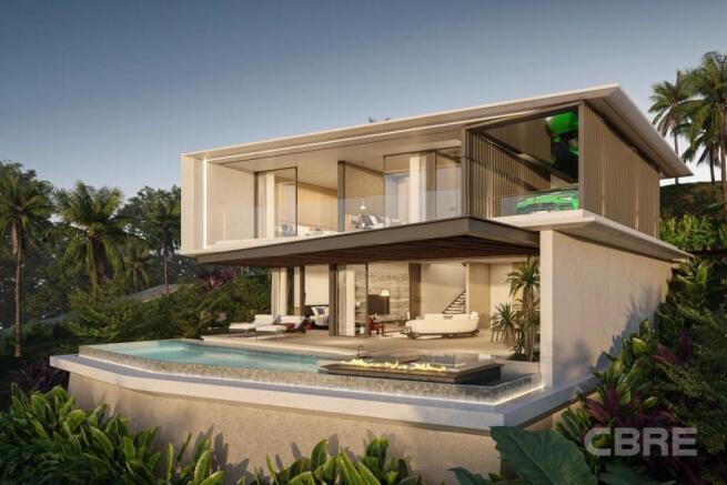 The villa