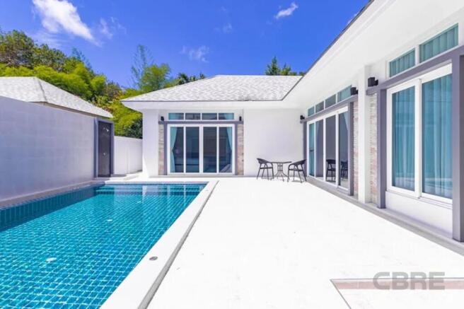 The villa