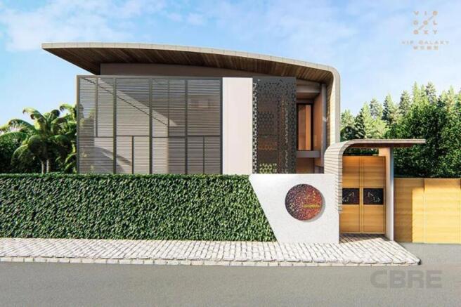 The villa