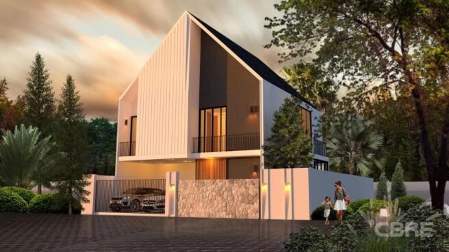 The villa