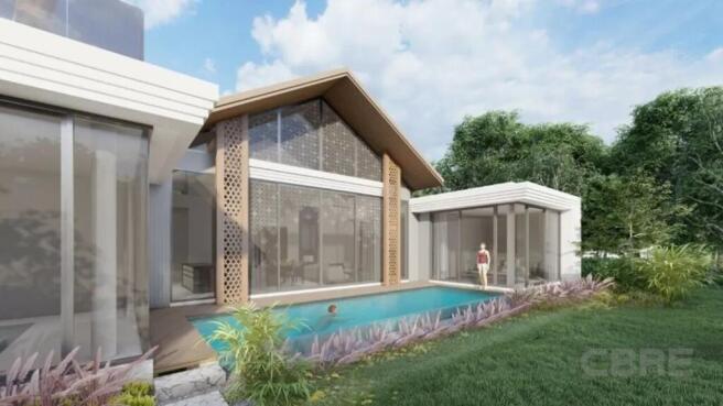 The villa