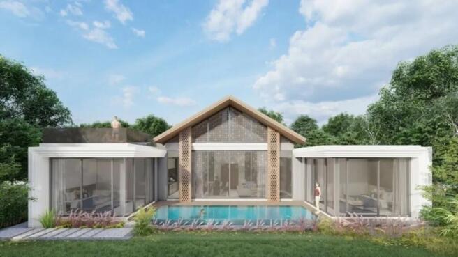 The villa