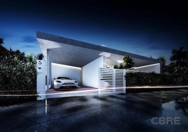 The villa