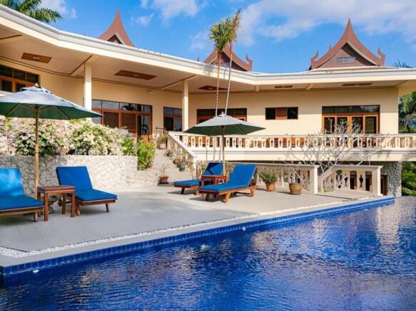 The villa