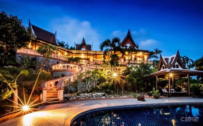 The villa