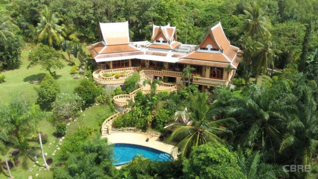The villa