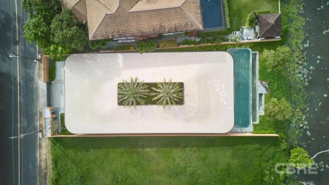 The villa