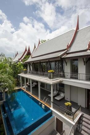 The villa