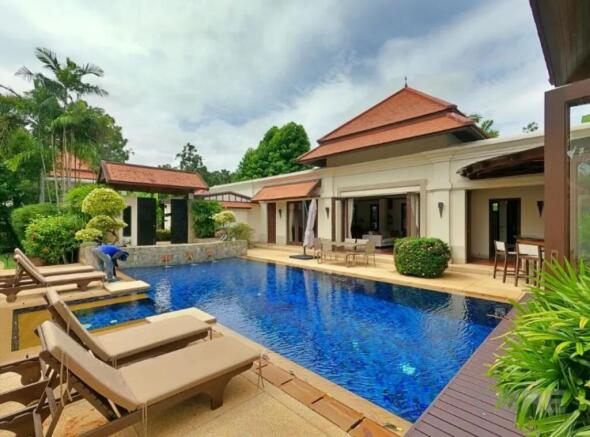 The villa