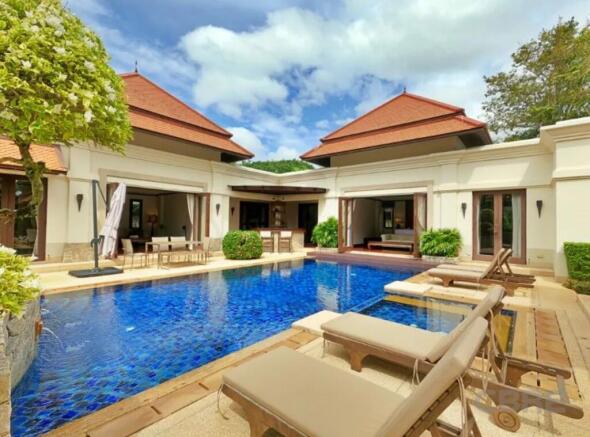 The villa