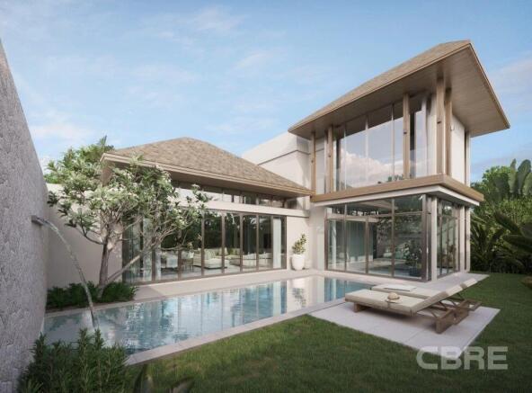 The villa