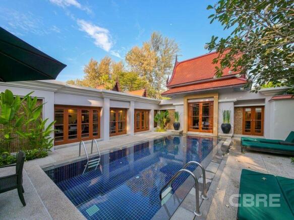 The villa