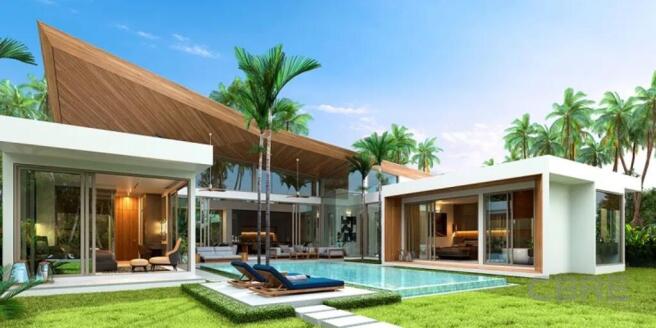 The villa