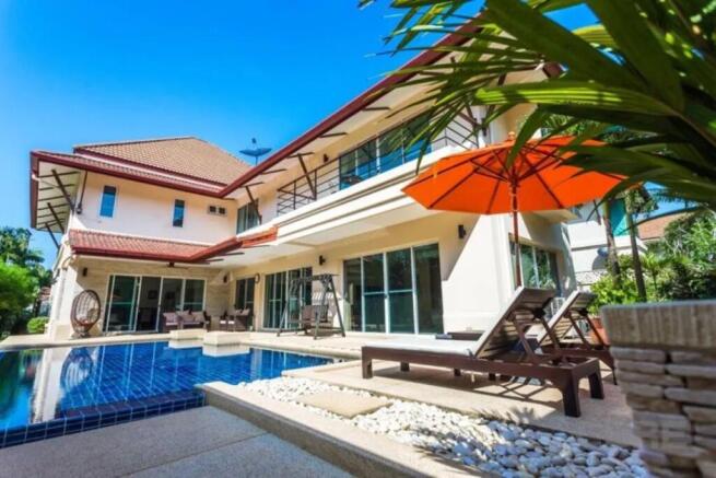 The villa