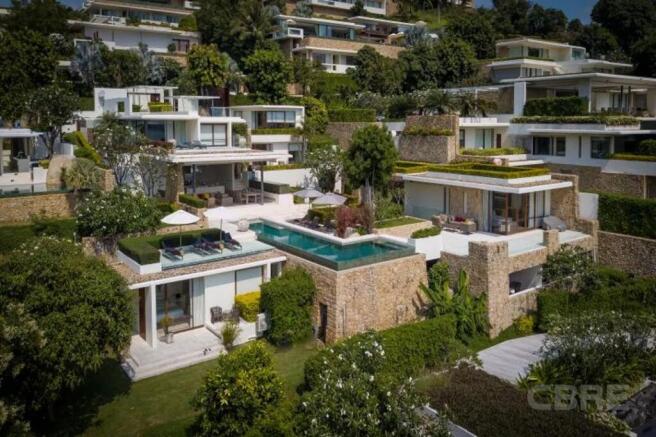 The villa