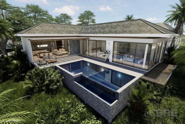The villa