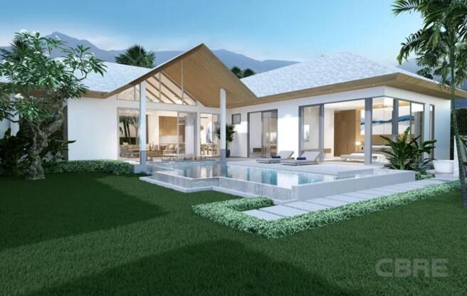 The villa