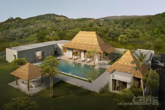 The villa