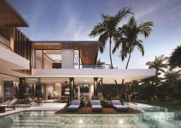 The villa