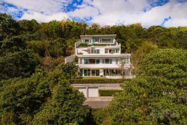 Hillside villa