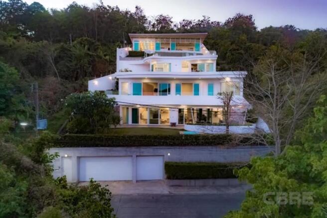 The villa