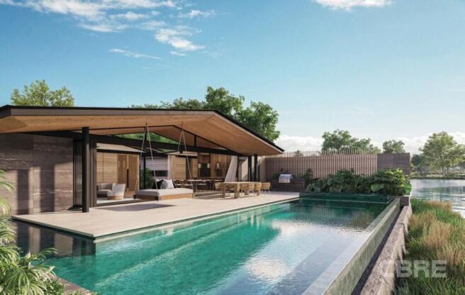 The villa