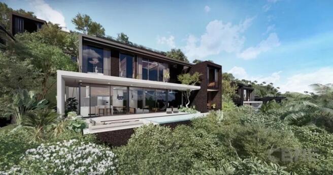 The villa