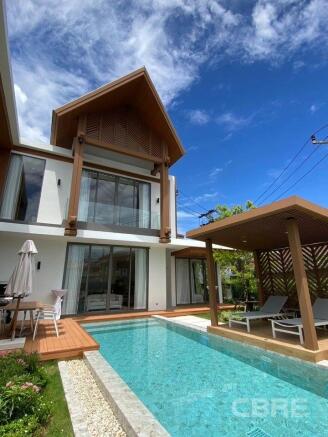 The villa