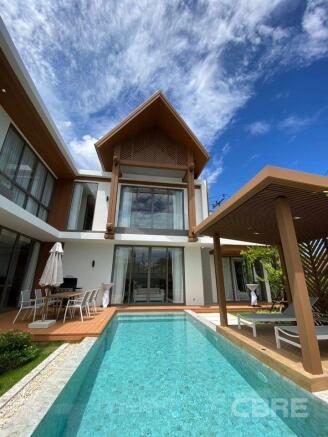 The villa